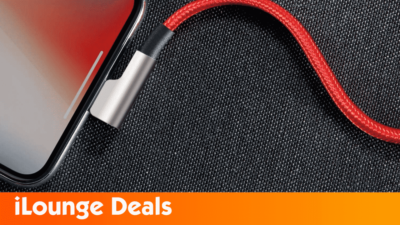 AUKEY's right angle lightning and USB-C cables