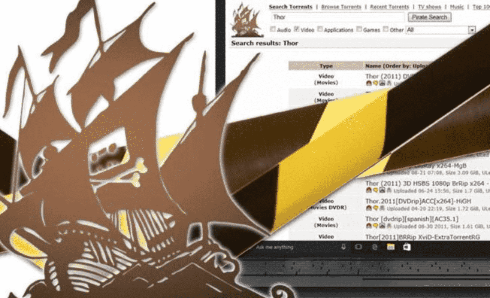 How risky is it to download pirated games/movies?