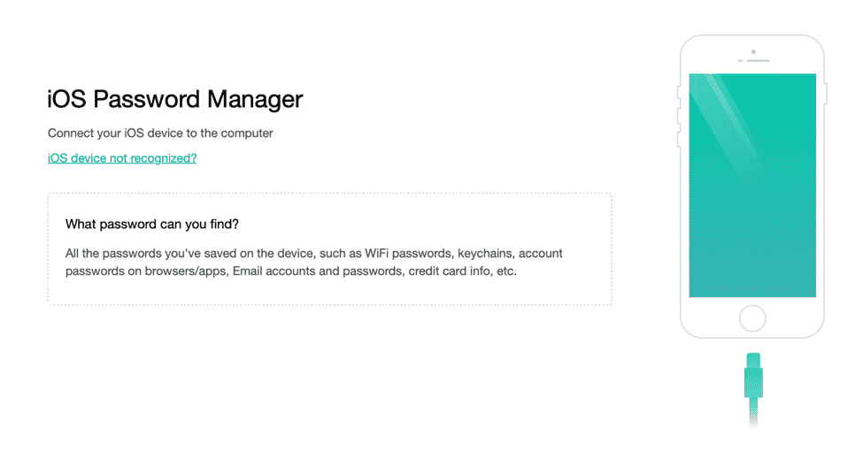 iOS Password Manager