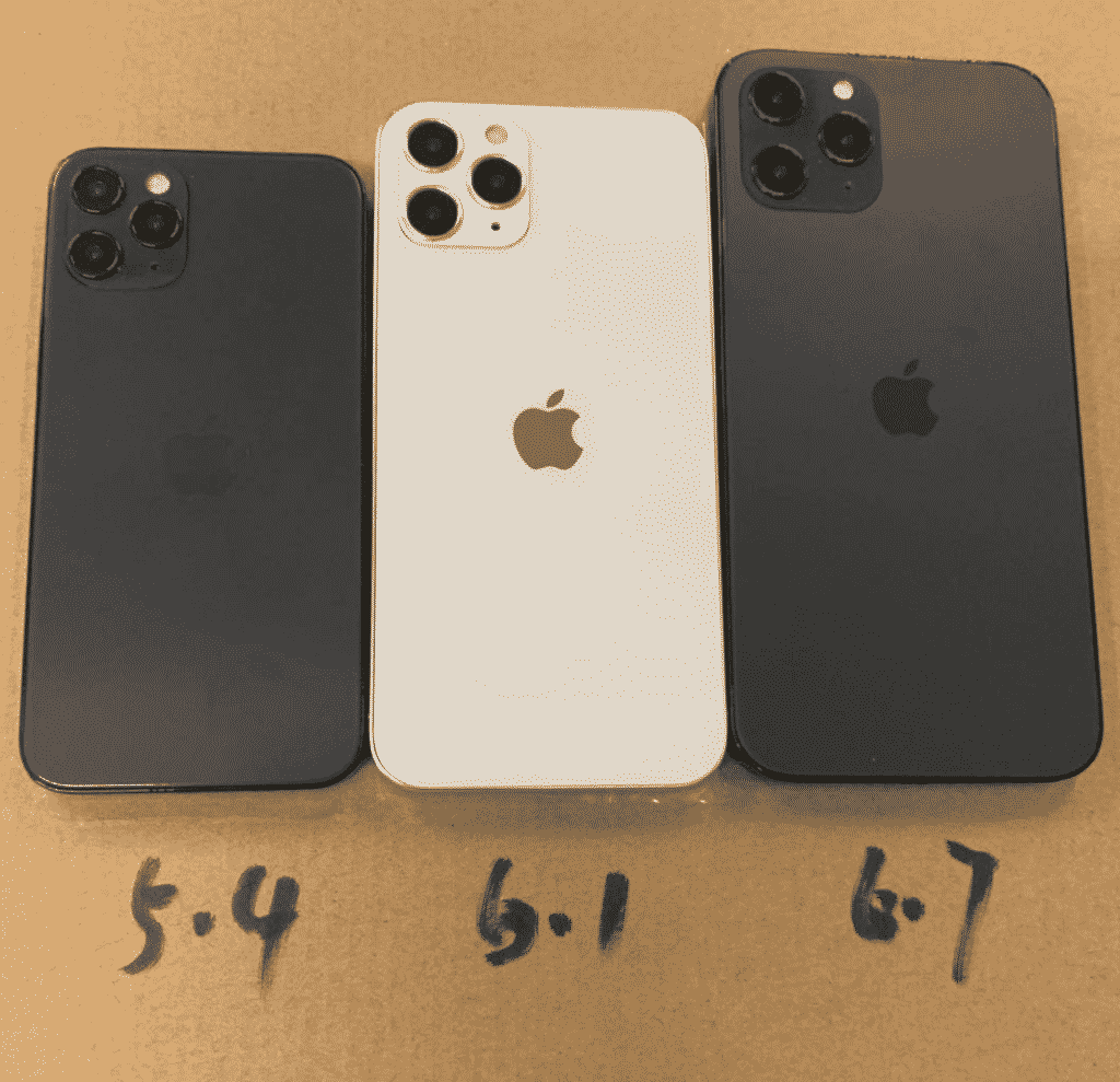 iPhone 12 sizes