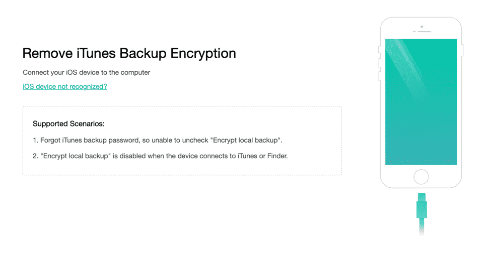 Remove iTunes Backup