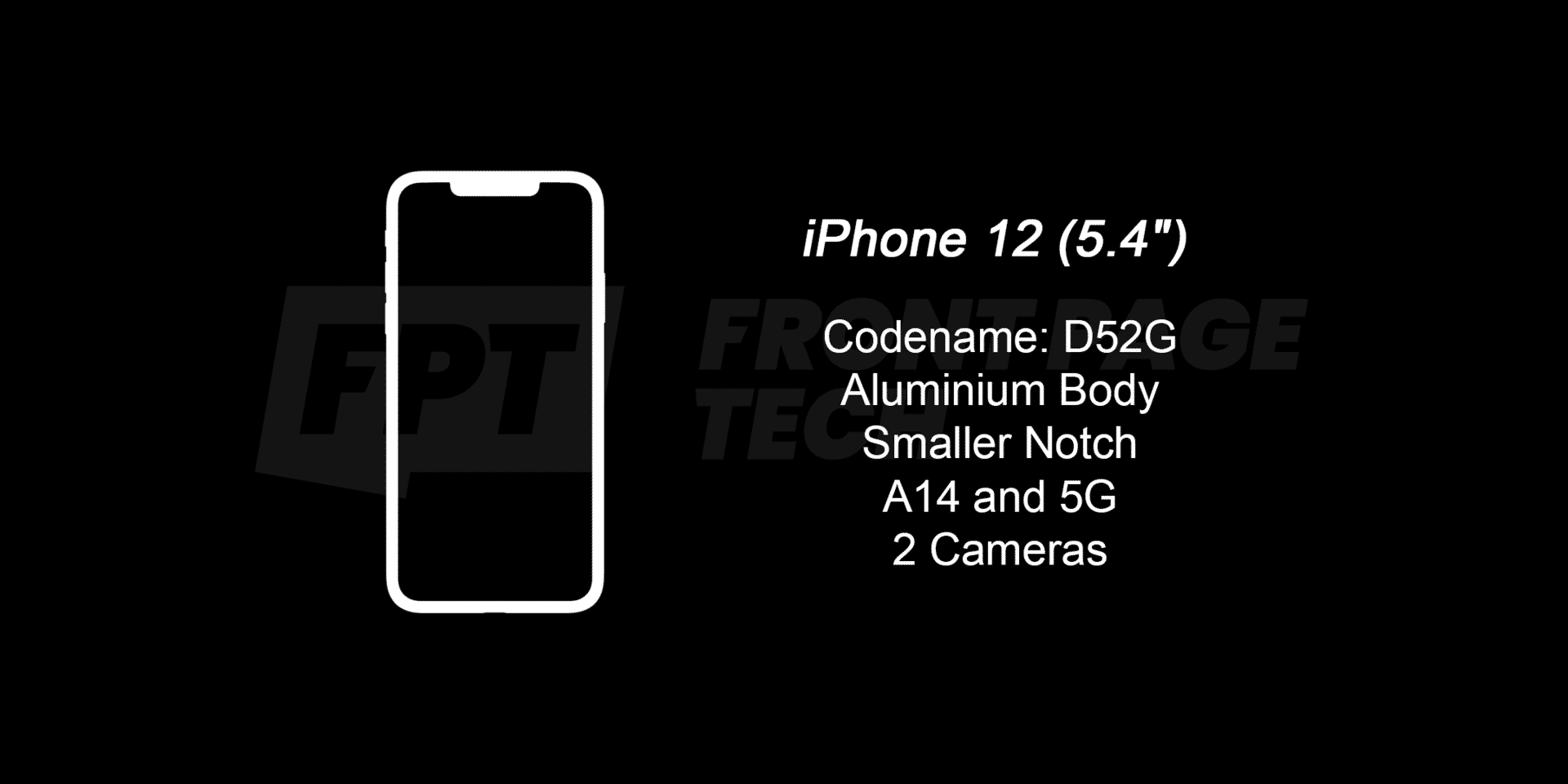 iPhone 12 5.4″ to cost $549, rumor suggests