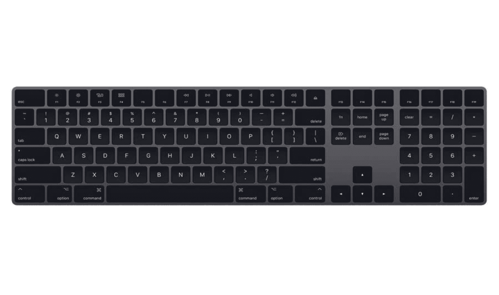 Apple Magic Keyboard with Numeric Keypad