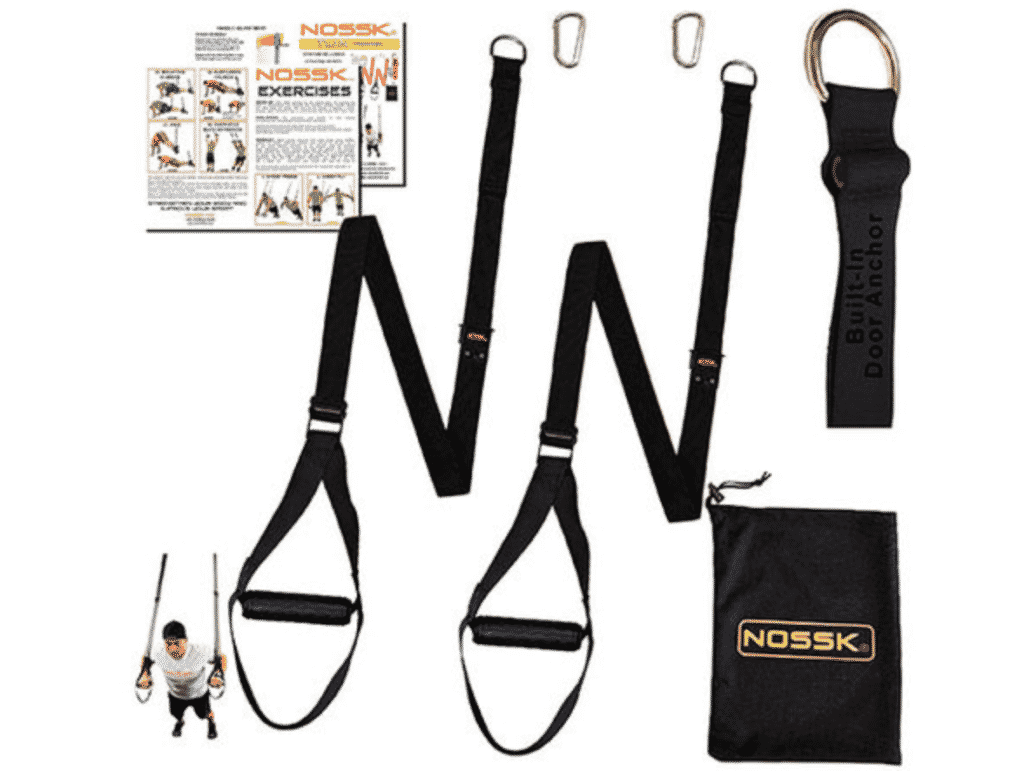 NOSSK TWIN PRO Suspension Fitness Strap Trainer