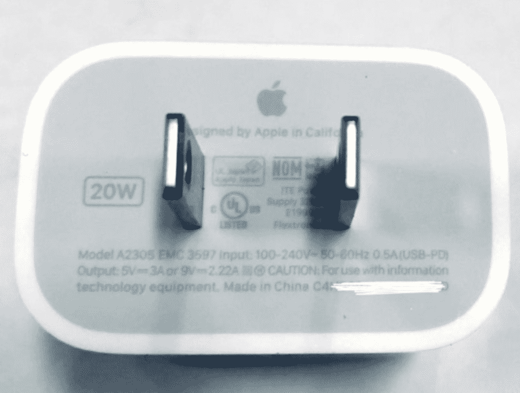 iPhone 12 charger