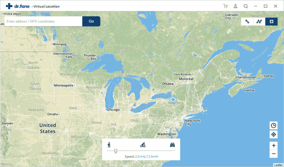 location to teleport
