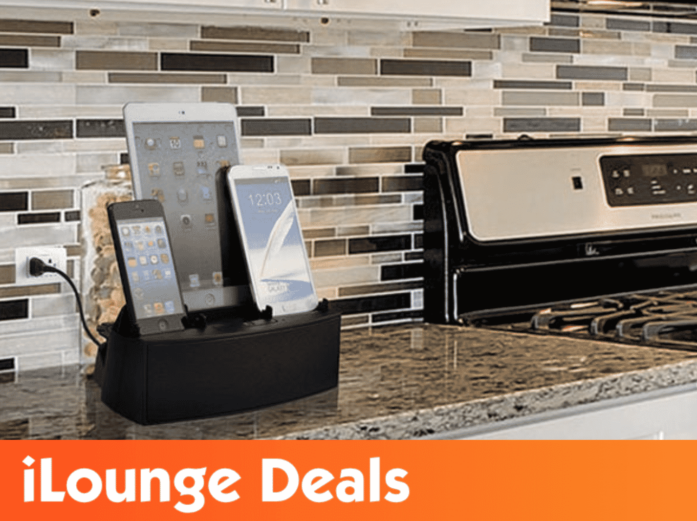 3 Port Smart Phone Charger with Speaker