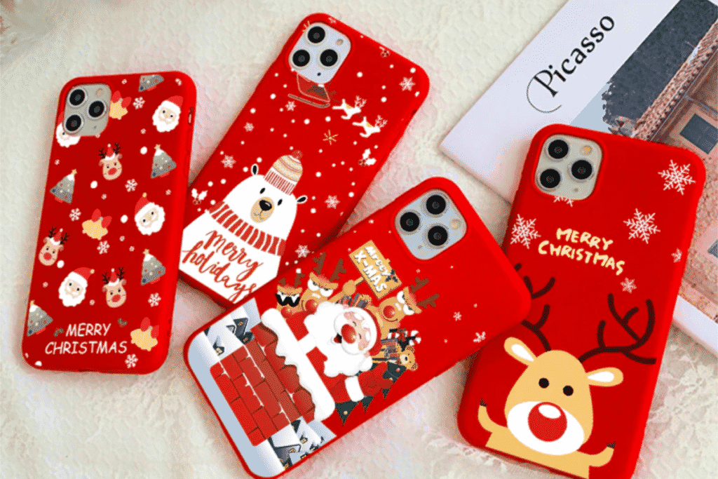 Christmas Cartoon Case for iPhone 12
