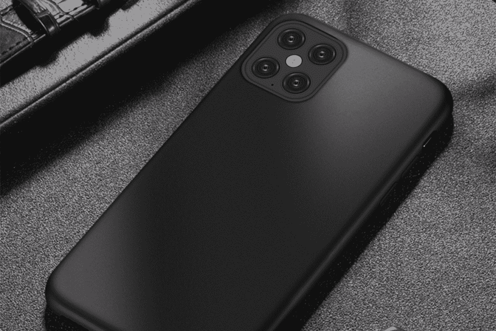 Pure Black Case for iPhone 12