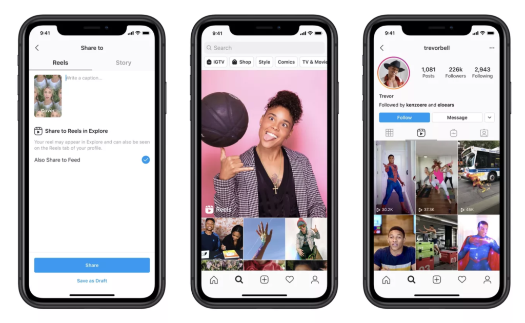 Tiktok-Style Reels on Instagram with iPhone