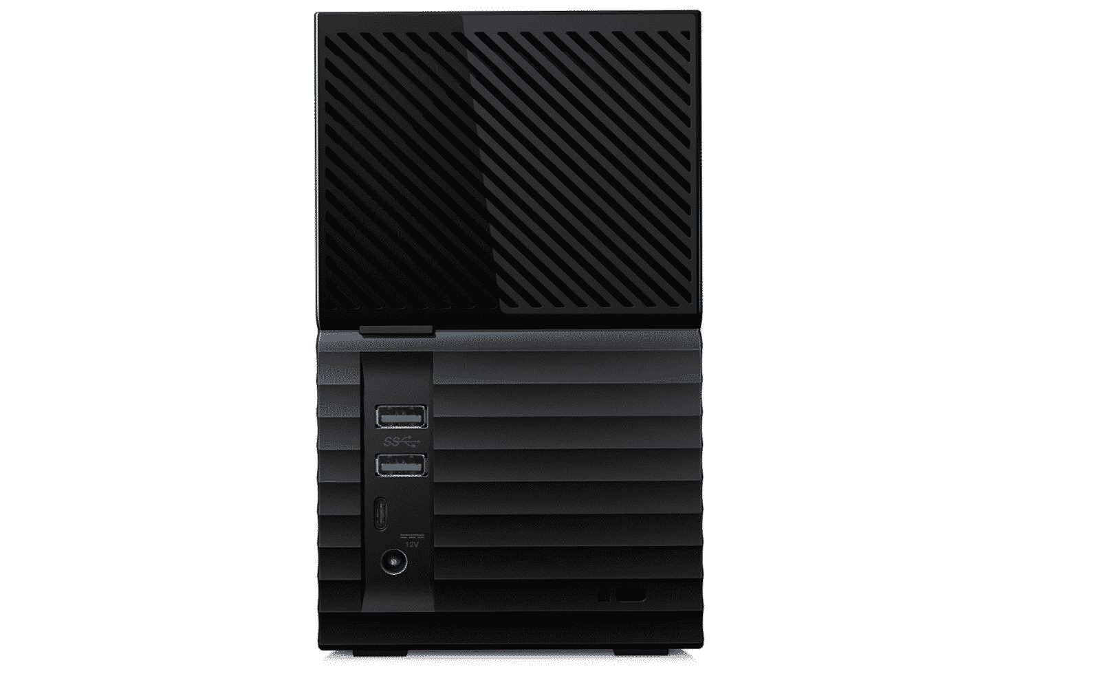 WD 12TB My Book Duo Desktop RAID External Hard Drive - USB 3.1 - WDBFBE0120JBK-NESN