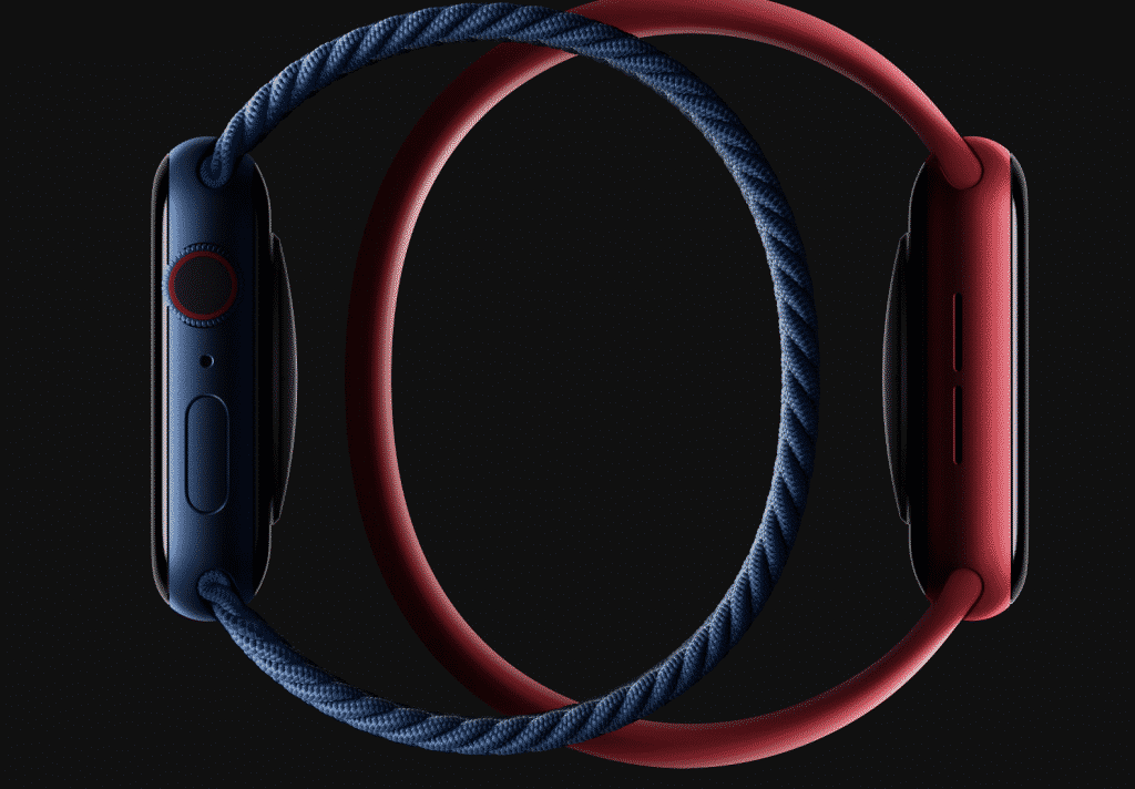 Apple Watch Series 6 in Solo Loop Bands