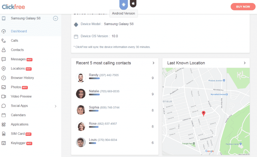 ClickFree Review: Unique Mobile Software to Spy Phone in 2020