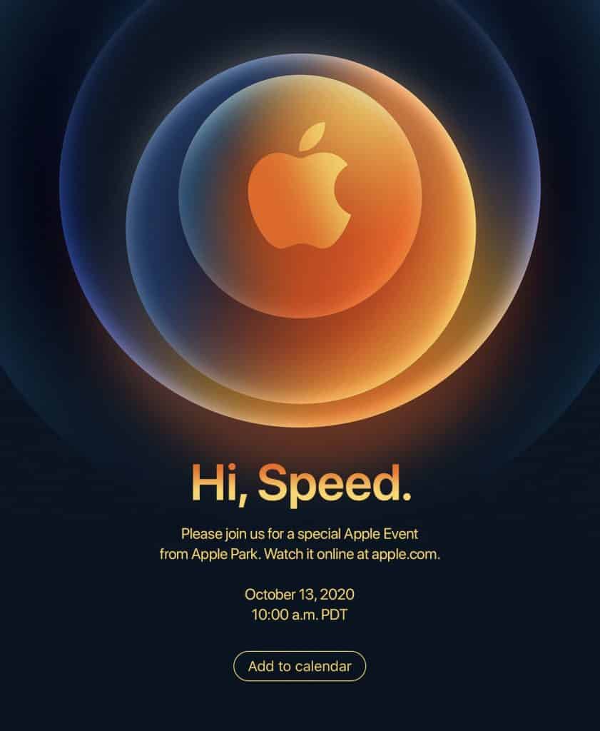 Apple Event October