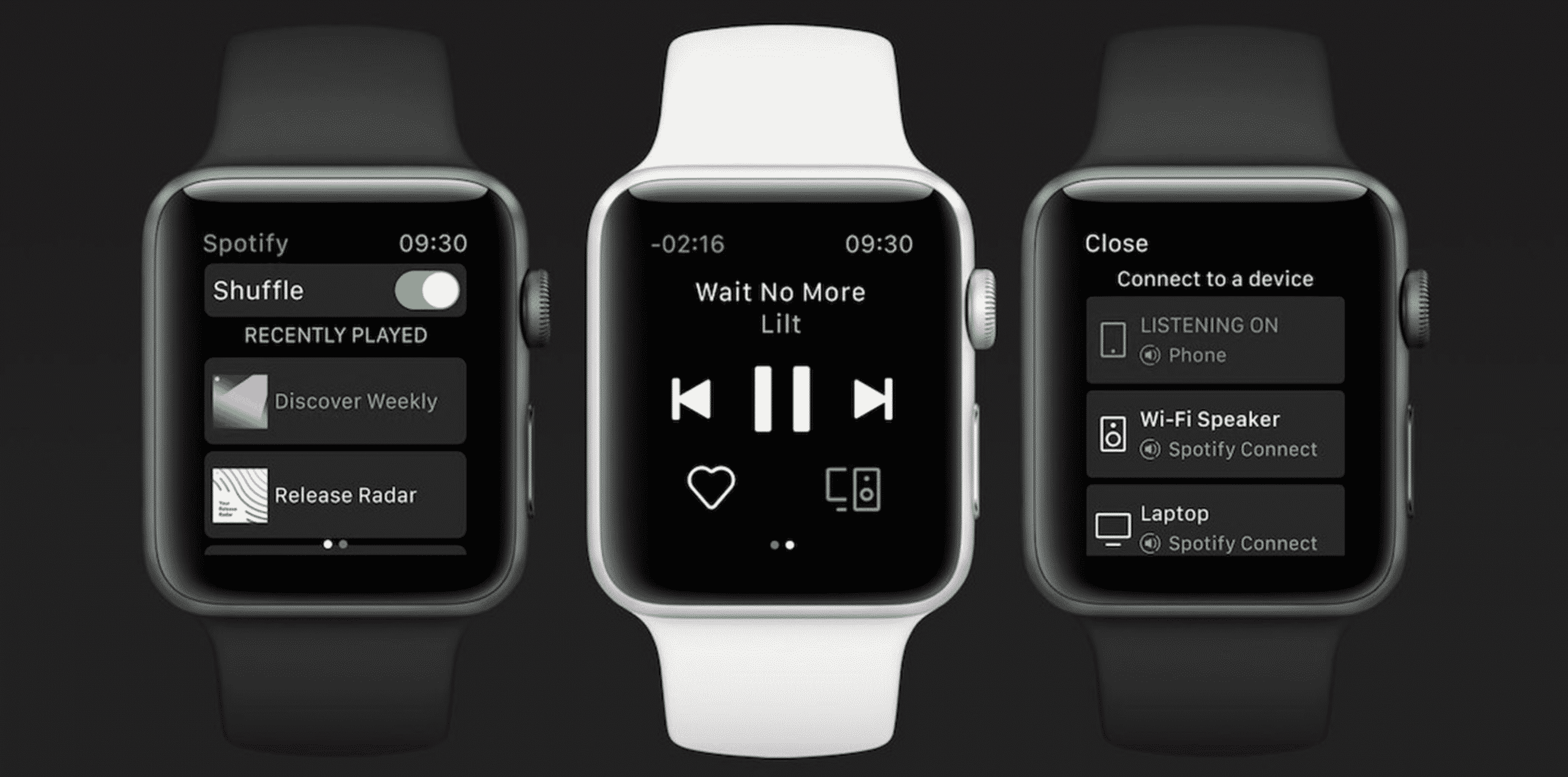 Spotify on Apple Watch