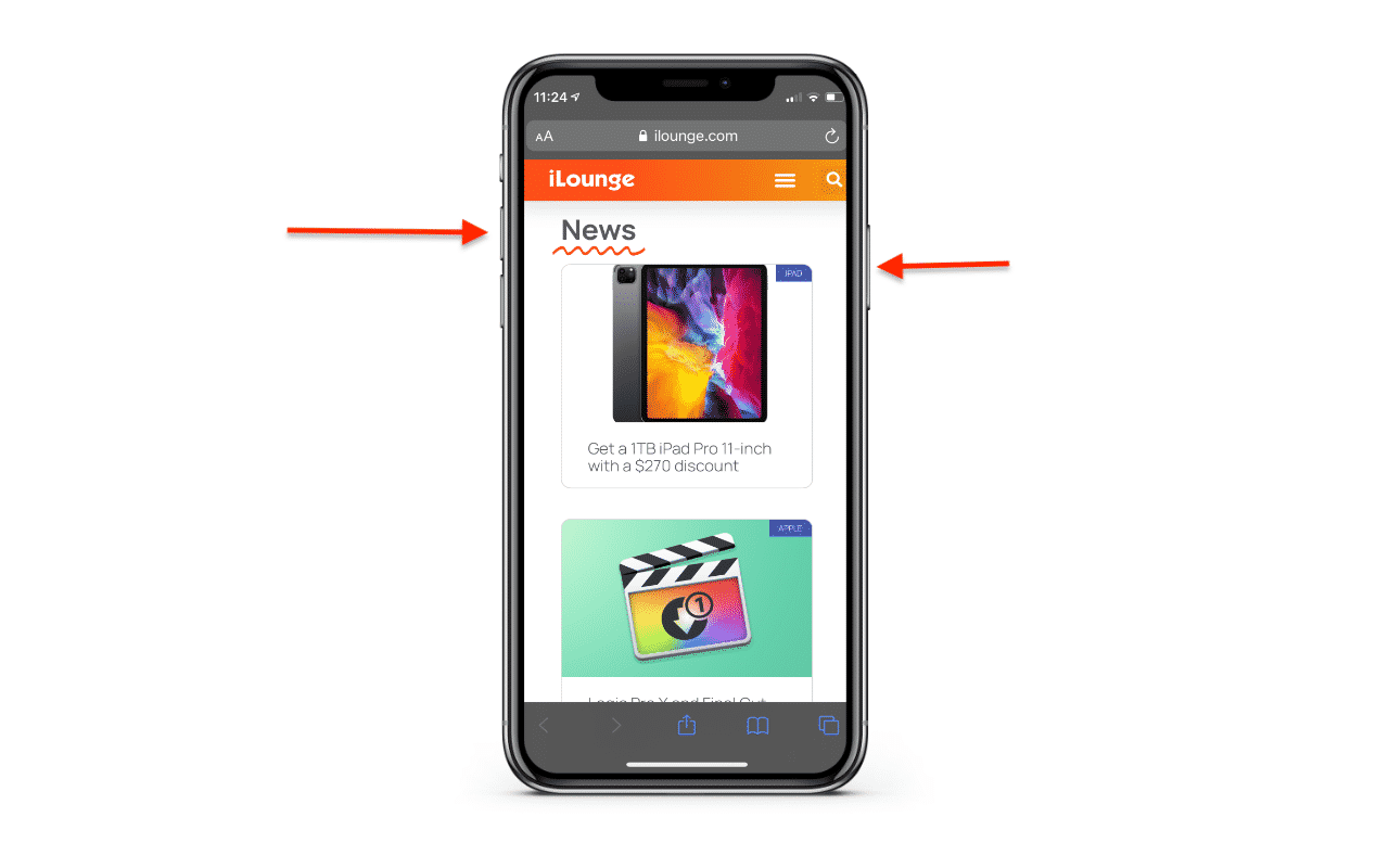 take a screenshot on the iPhone 12 Pro Max