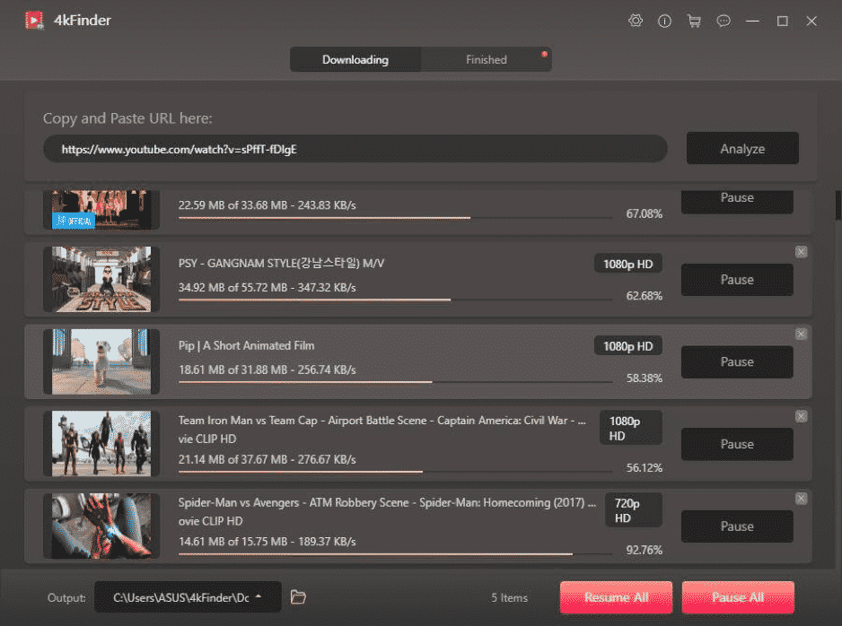 4kFinder Video Downloader Review: Best YouTube Video Downloader