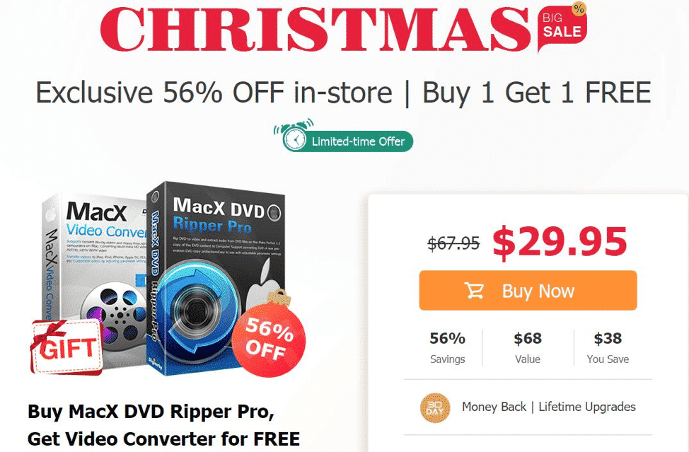 Get the MacX DVD Ripper Pro for Less with this Christmas Deal