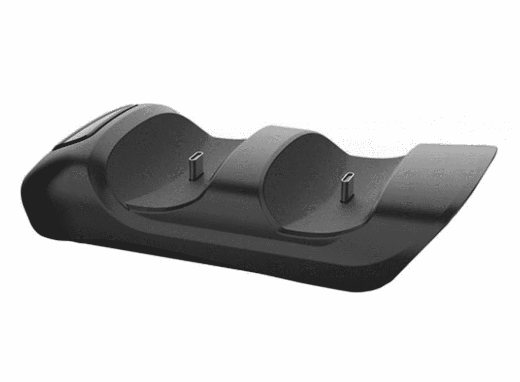 PS5 Dual Station Charging Dock in close up
