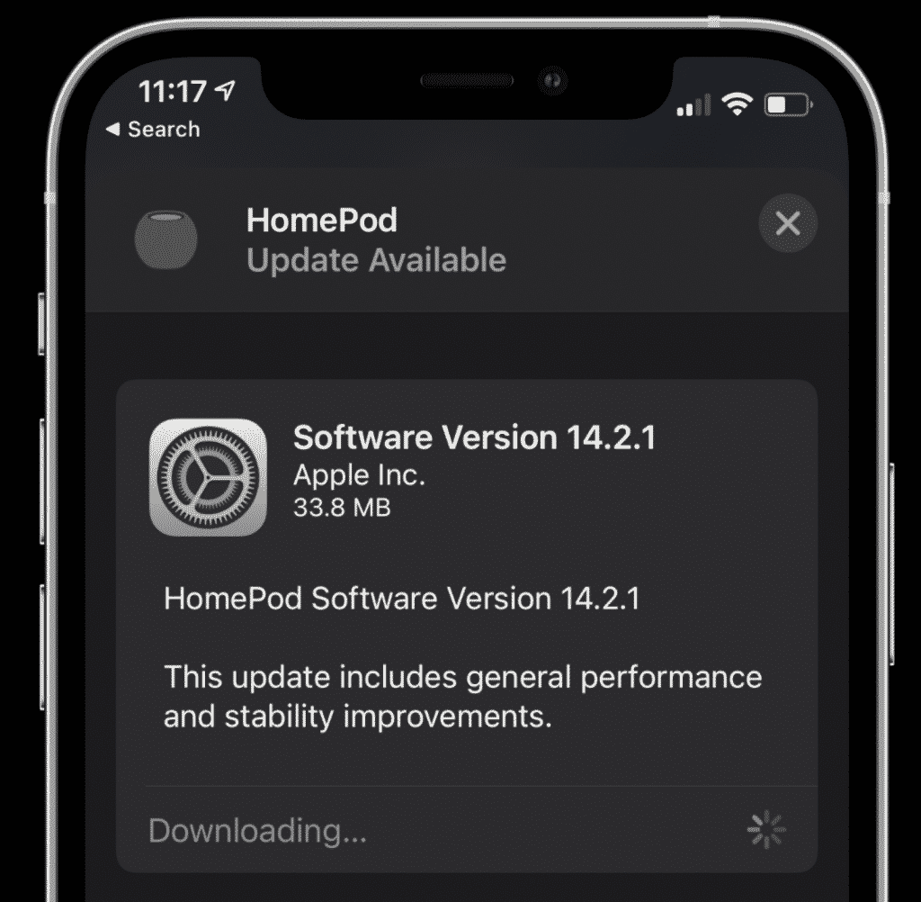 New update for HomePod Mini and HomePod goes live