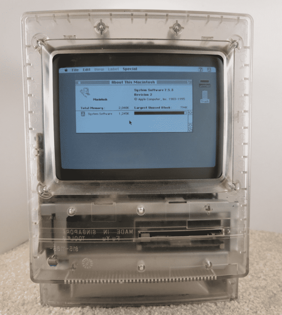 Prototype Apple Macintosh
