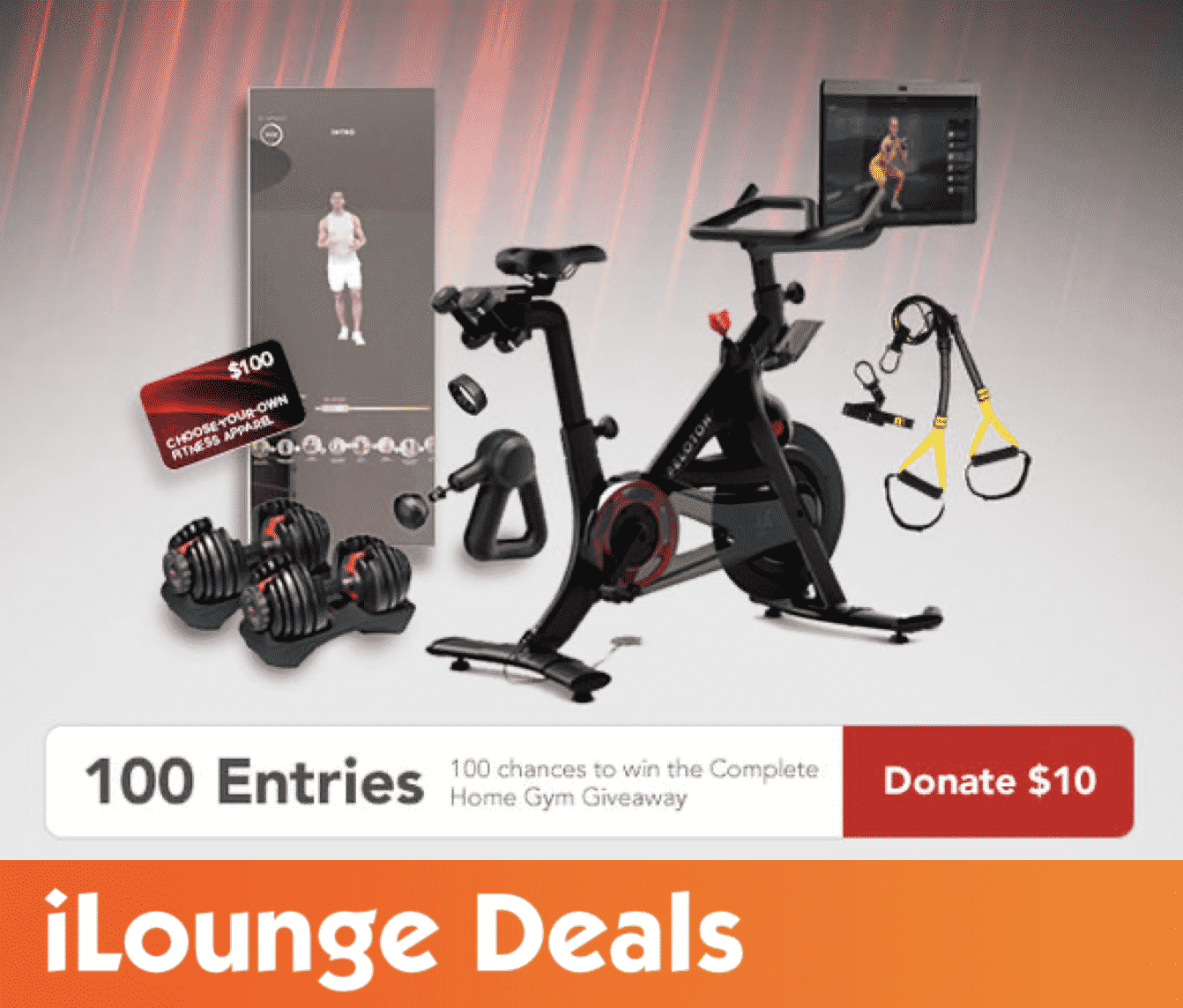 Peloton + Fitness Giveaway - Fundraiser