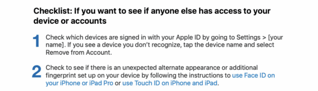 Apple releases data protection safety guide