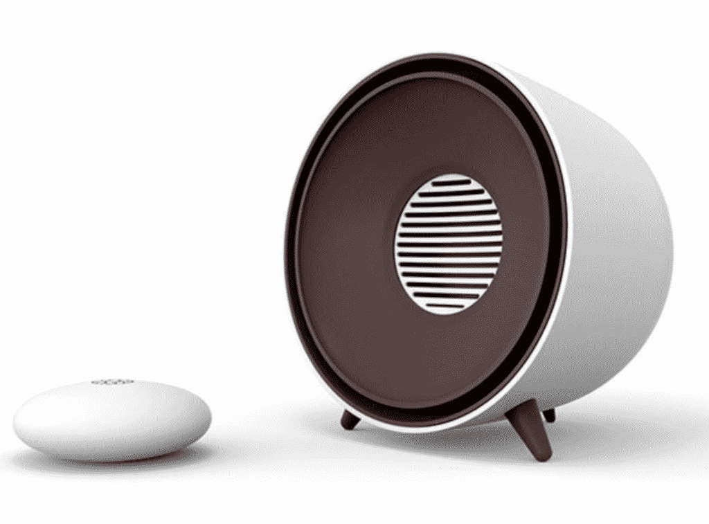 V&auml;rme Portable Air Heater with Detachable Hand Warmer in close up