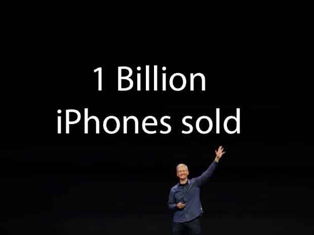 Billionth iPhone sold