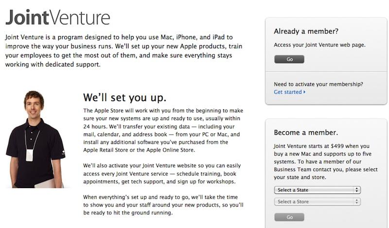 Apple ending ‘Joint Ventures’ support service