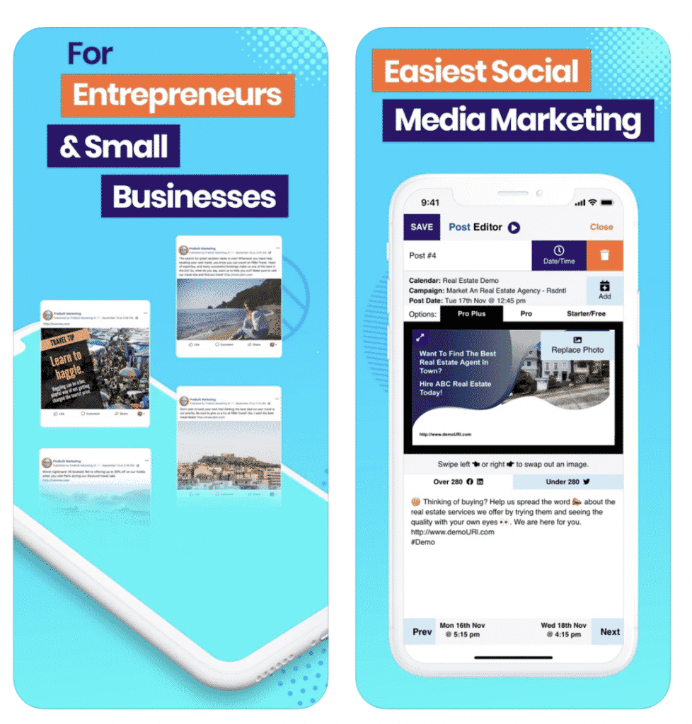 AIMIsocial with information about marketing and business