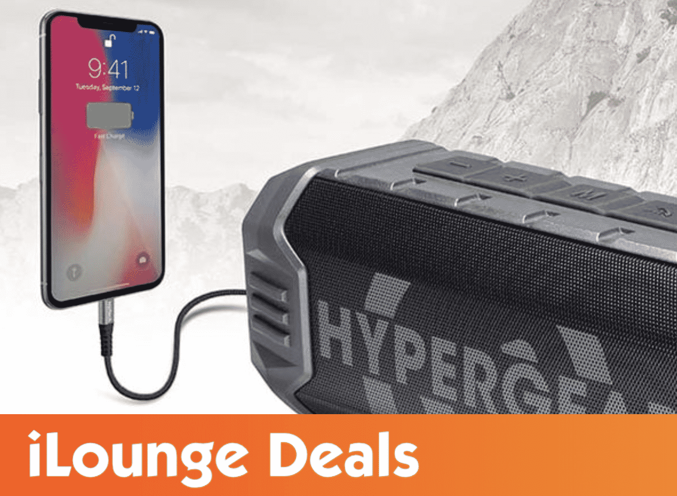 HyperGear Quake Wireless Speaker with Built-in Power Bank