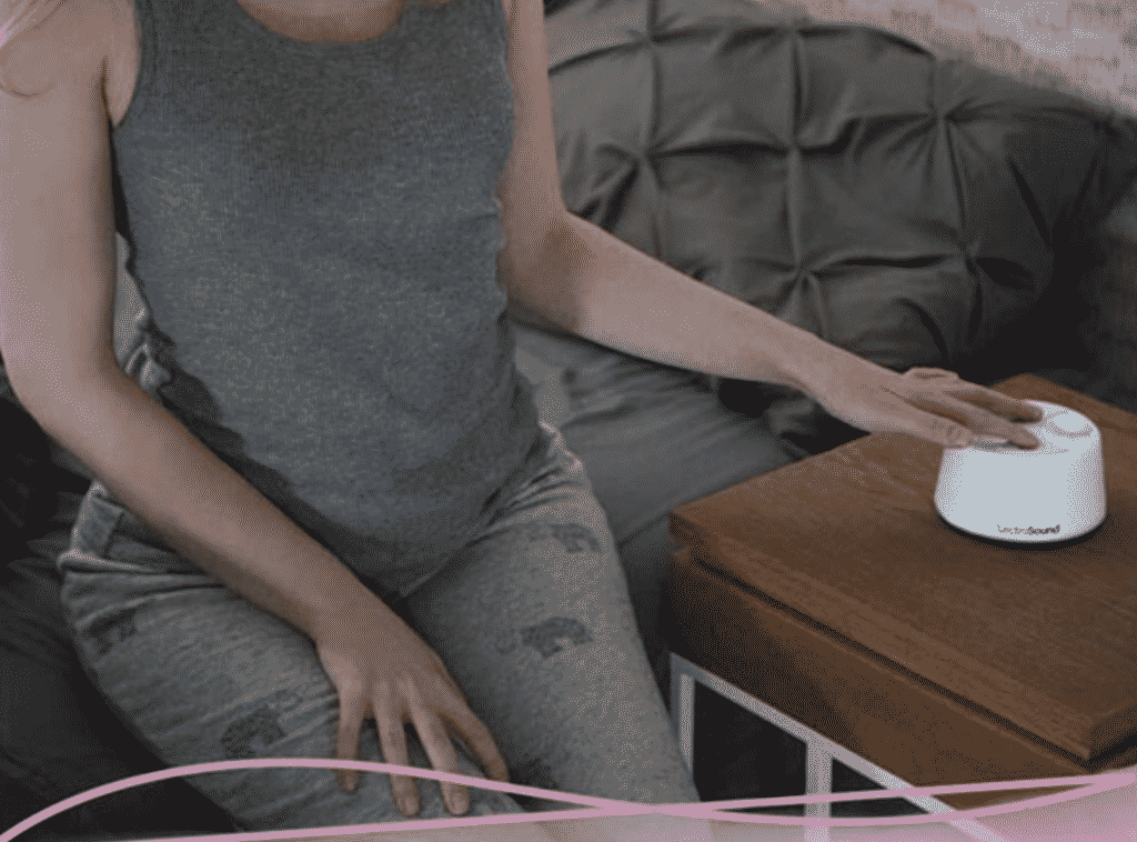 LectroSound ASM1023-WE Sleep & Relax Soothing Noise Machine with a women