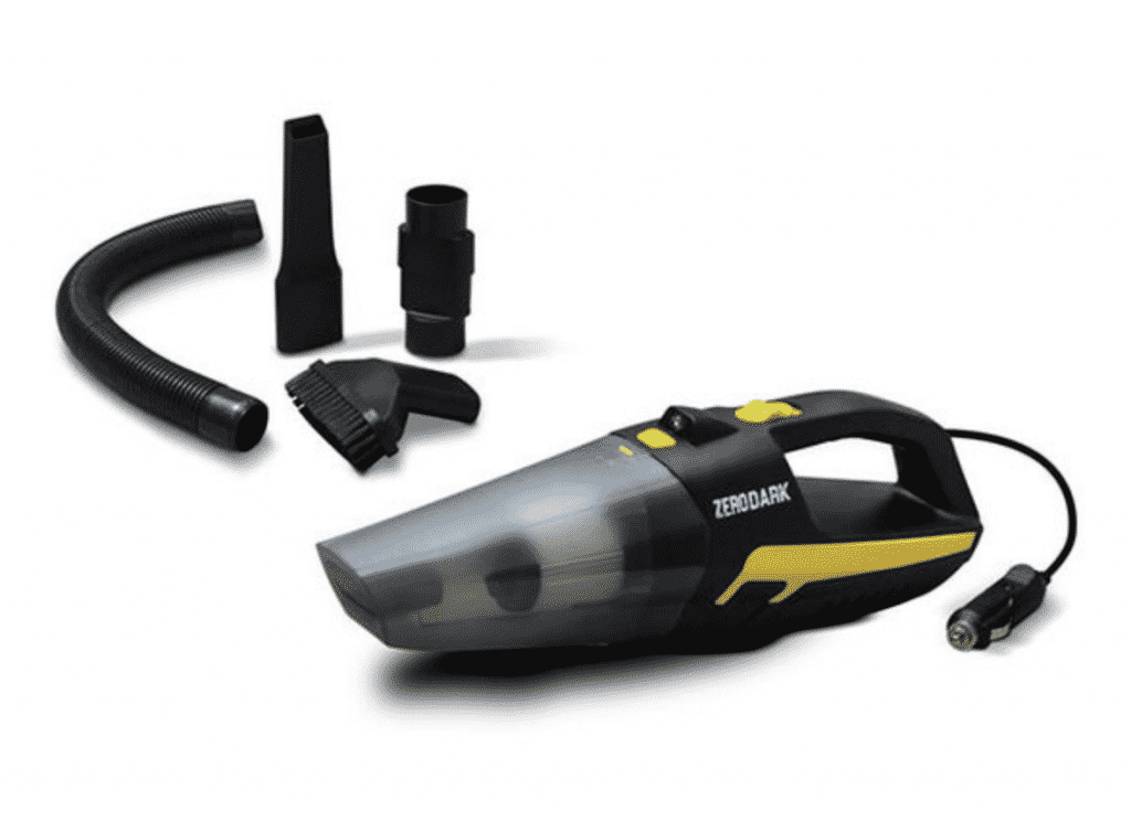 ZeroDark High Powered Portable Vacuum Cleaner in closeup view