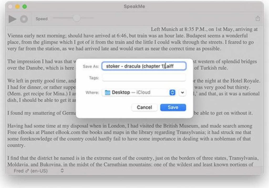 SpeakMe for Mac is 50% off