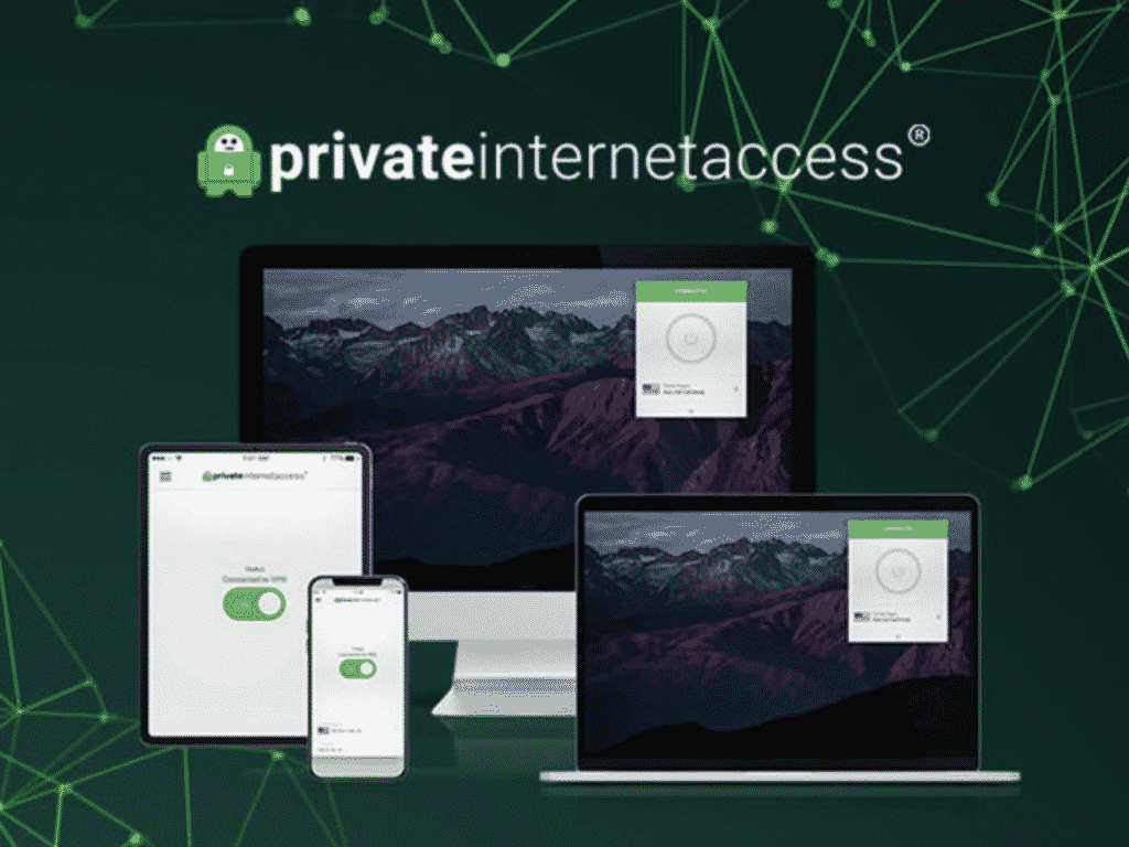 Private Internet Access VPN subscription on mac and iOS devices