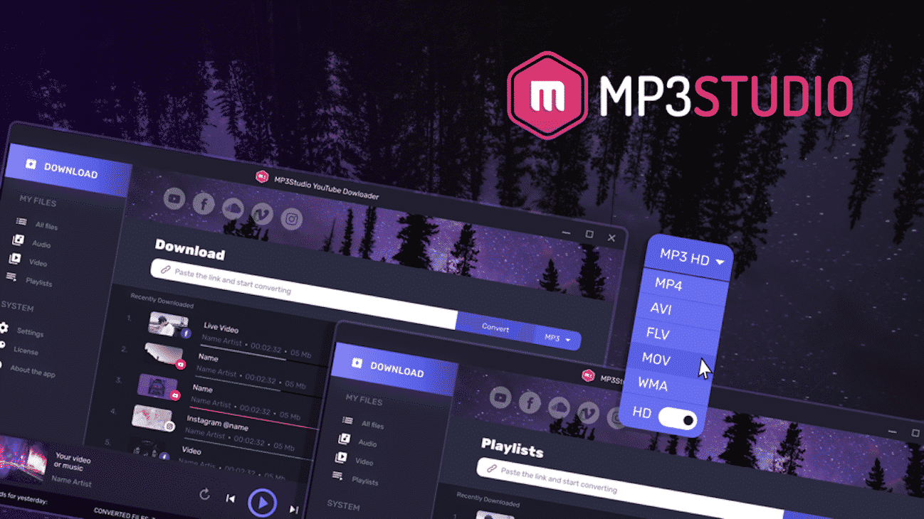 Get hands-on with your favorite music with the MP3 Studio app