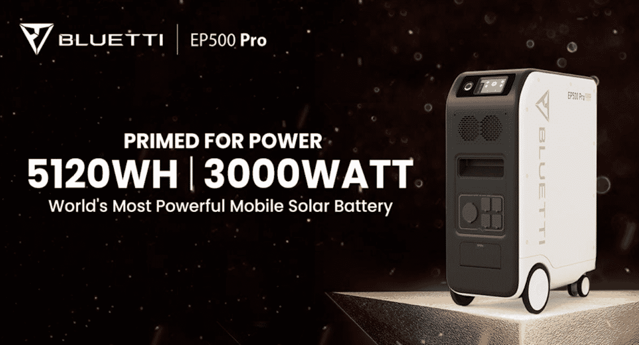 Introducing the EP500 Pro, Bluetti's Most Powerful Mobile Solar Battery Yet