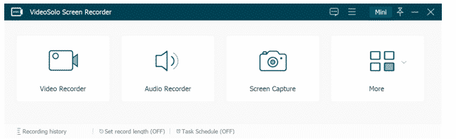 VideoSolo Screen Recorder: Record Any Video from Screen