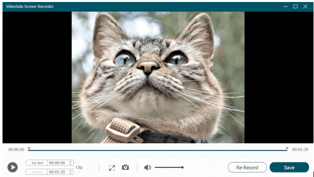 VideoSolo Screen Recorder: Record Any Video from Screen