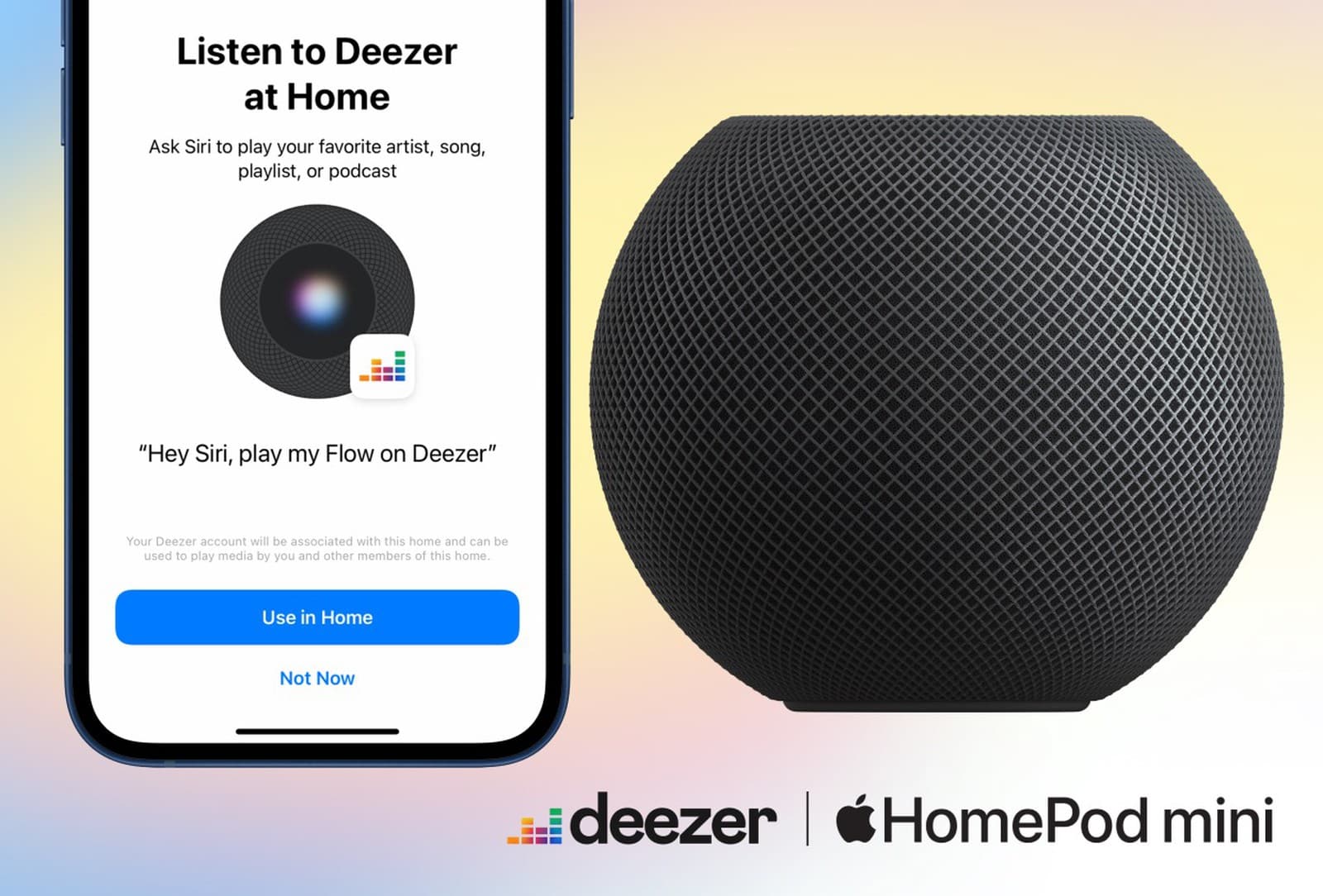 Deezer now support HomePod's Siri commands