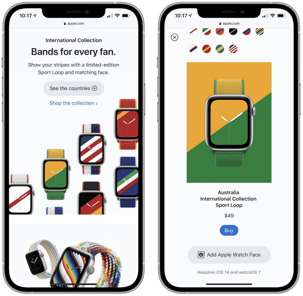 New Sport Loop bands for Apple Watch