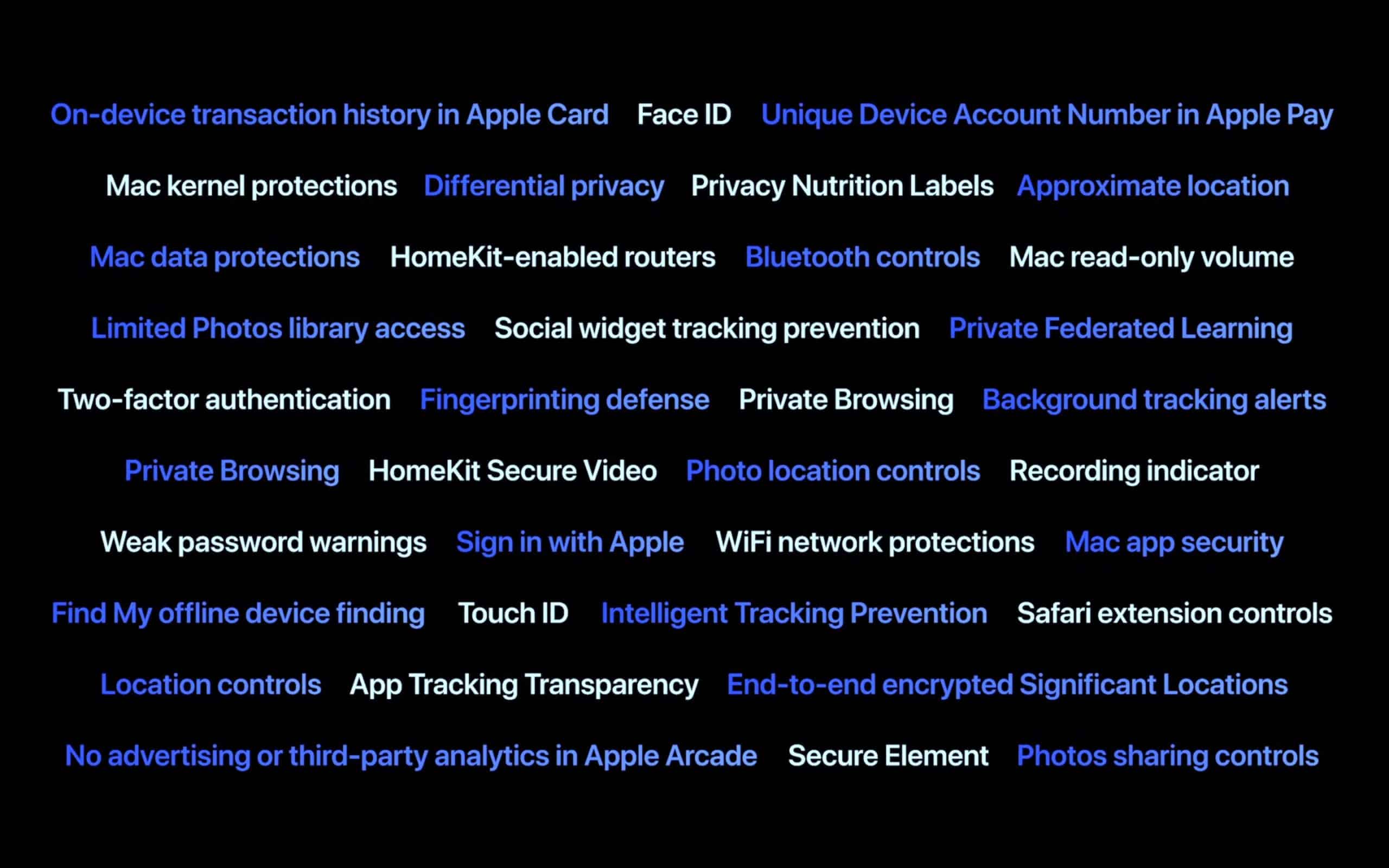 Apple introduces new security features at WWDC