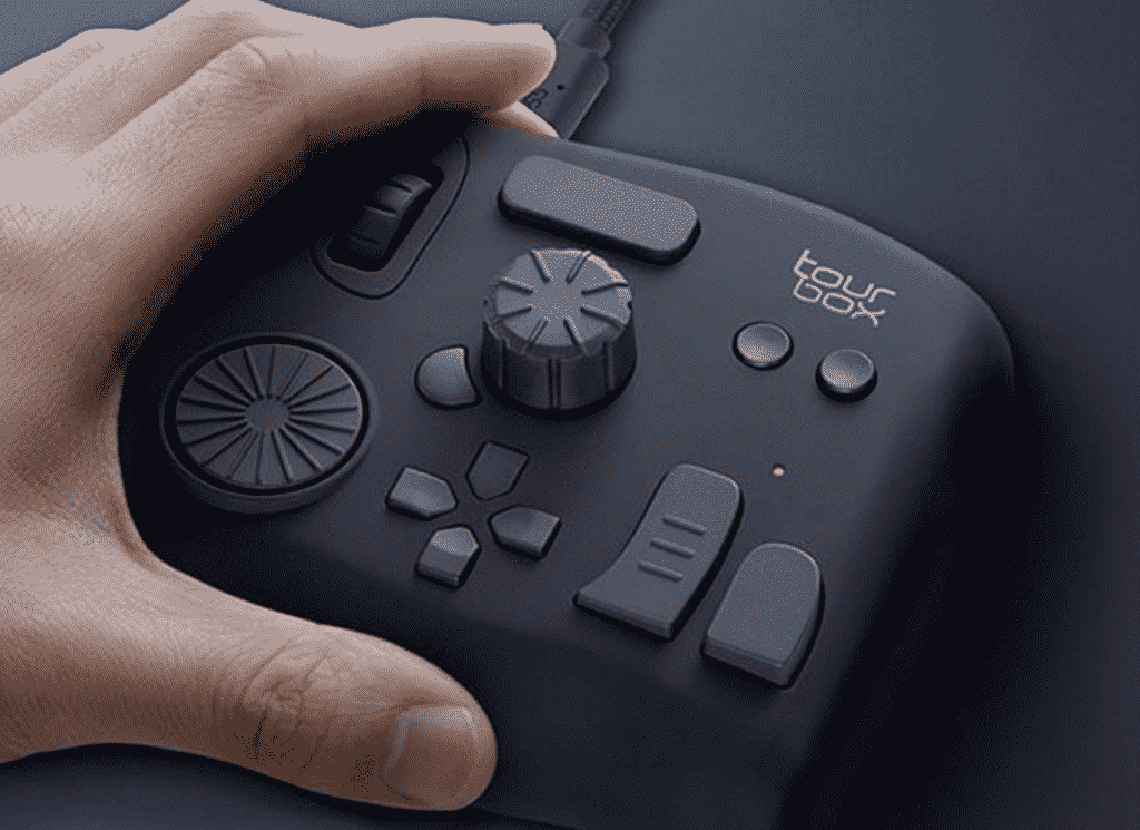 TourBox Neo in close up