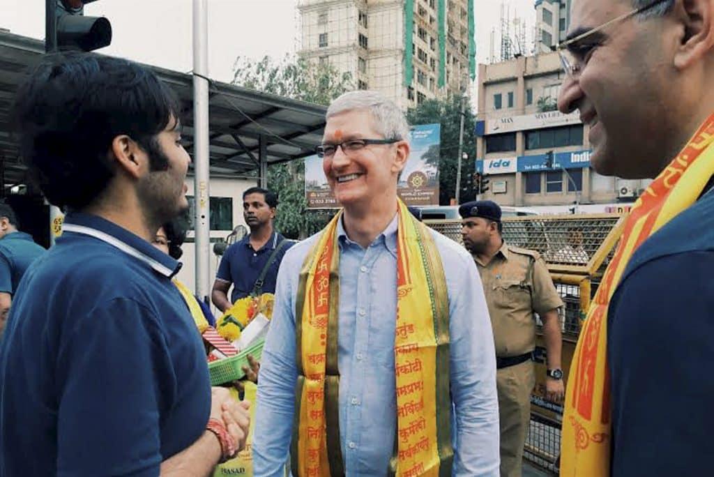 Tim Cook India vist (2016)