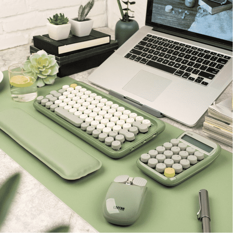 Mid-Year Sale 2021: Retro Wireless Keyboard Colors Your Summer