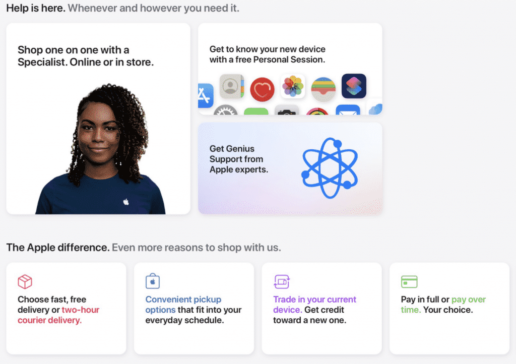 Redesigned Apple.com