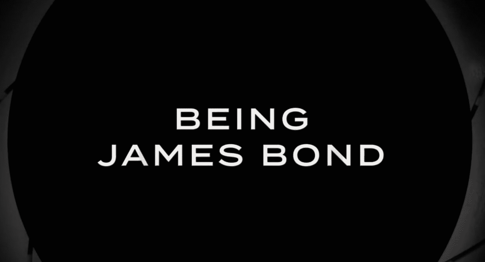 Being James Bond