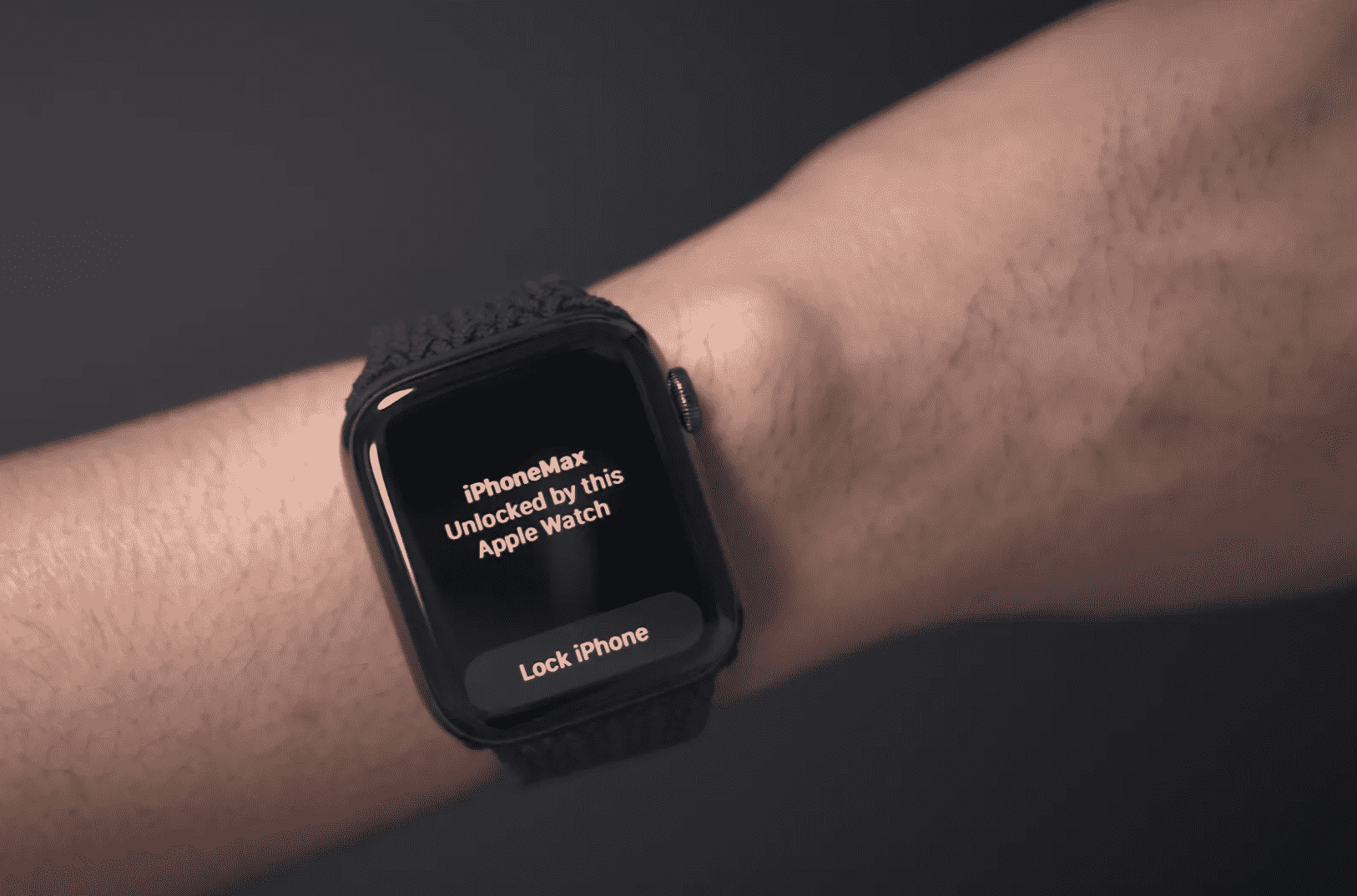 Unlock with Apple Watch