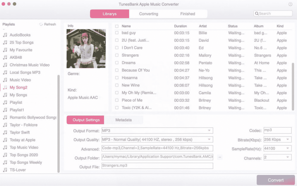 How to Convert Apple Music and Spotify Music to MP3 with TunesBank Music Converter